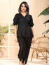 BLACK DHOTI/TOP