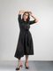 BLACK KNOT DRESS