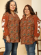 BROWN COTTON TOP
