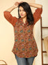 BROWN COTTON TOP