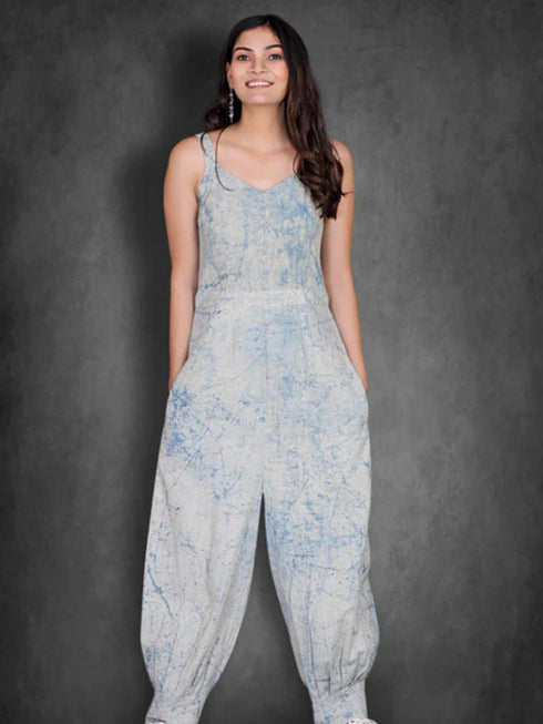 COTTON JUMPSUIT