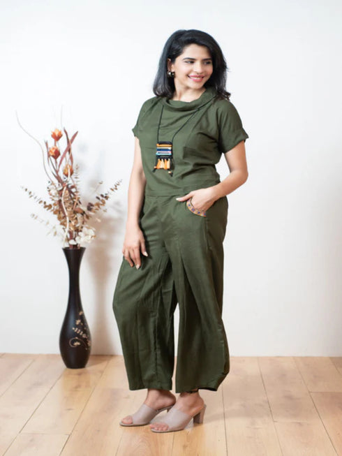 MOSS GREEN COORD SET