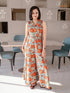 ORANGE JAIPURI JUMPSUIT