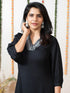 BLACK POTALI DRESS