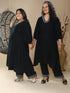 BLACK POTALI DRESS