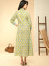 BLUE YELLOW JACKET DRESS