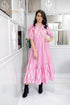 PINK IKAT DRESS