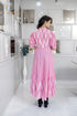 PINK IKAT DRESS