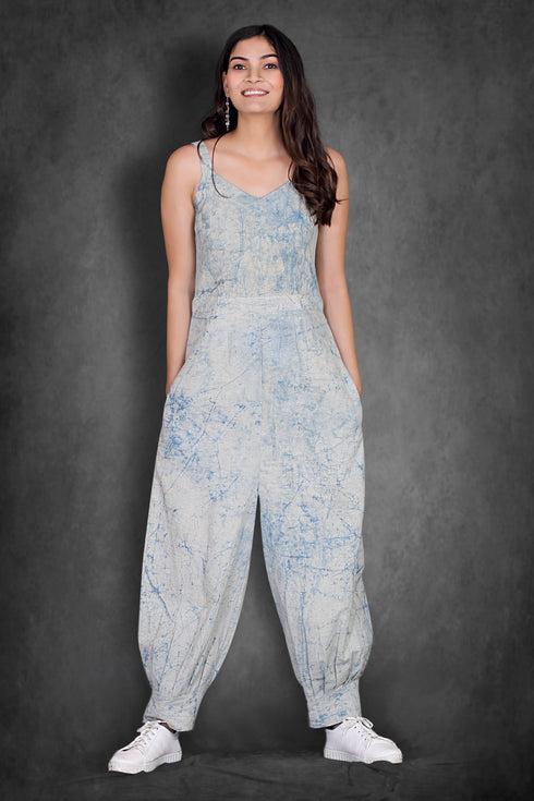 COTTON JUMPSUIT