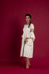 OFF WHITE EMBROIDERY DRESS