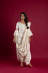 OFF WHITE DRAPE SAREE