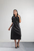 BLACK COLLAR DRESS