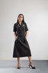 BLACK COLLAR DRESS