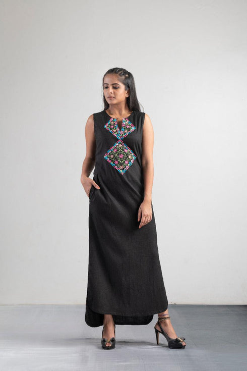 Black Diamond Women Dress, Full