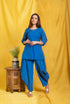 BLUE PUNJABI PANT/TOP