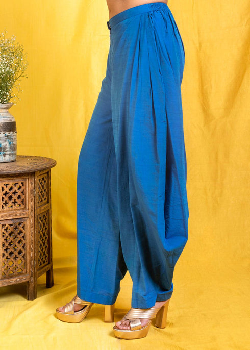BLUE PUNJABI PANT/TOP
