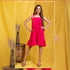 PINK SHORT DRESS