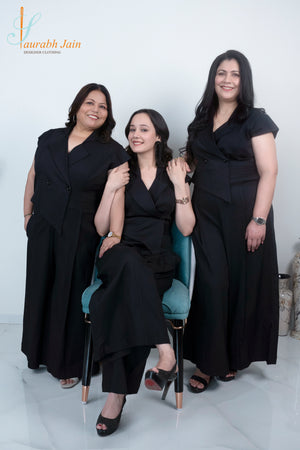 Designer Black Women Jumpsuit